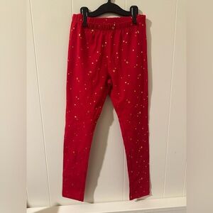 Cat & Jack Girl Leggings Gold Stars Print